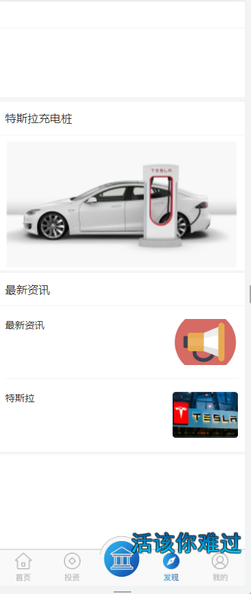 特斯拉充电桩共享投资理财源码测试图2