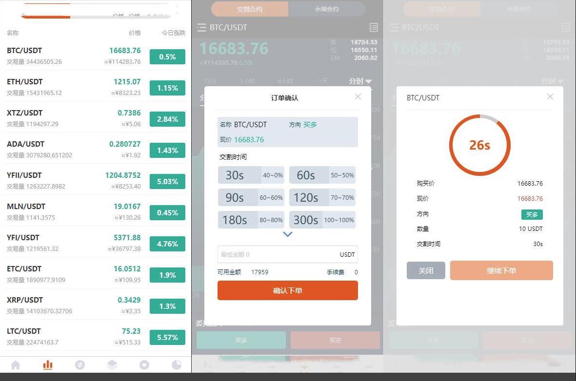 java交易所源码演示图3