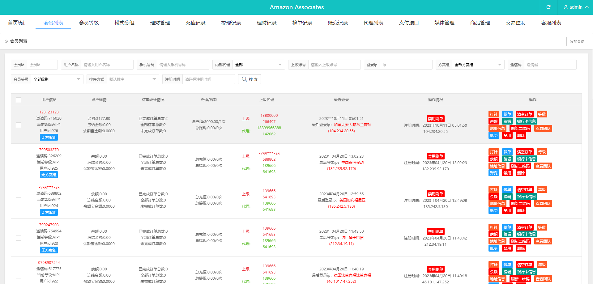 八国语言刷单抢单源码-多语言刷单抢单系统源码-海外刷单抢单商城源码图15