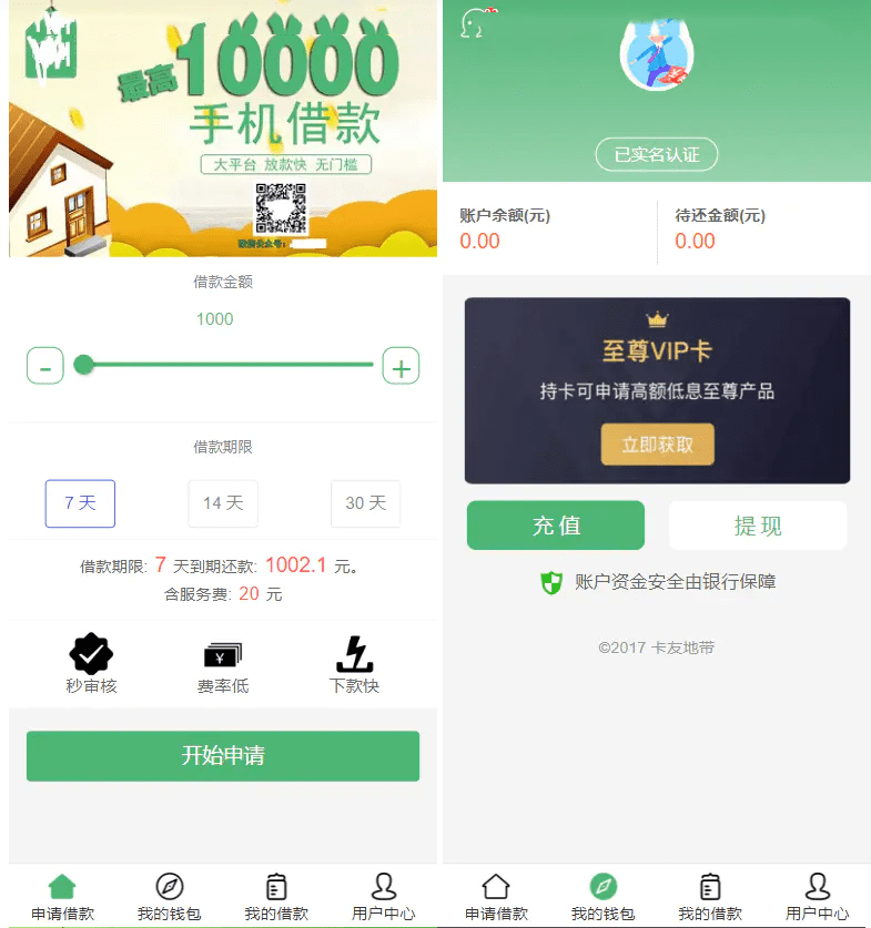 小额贷源码-卡卡贷源码-小额贷款平台源码图1