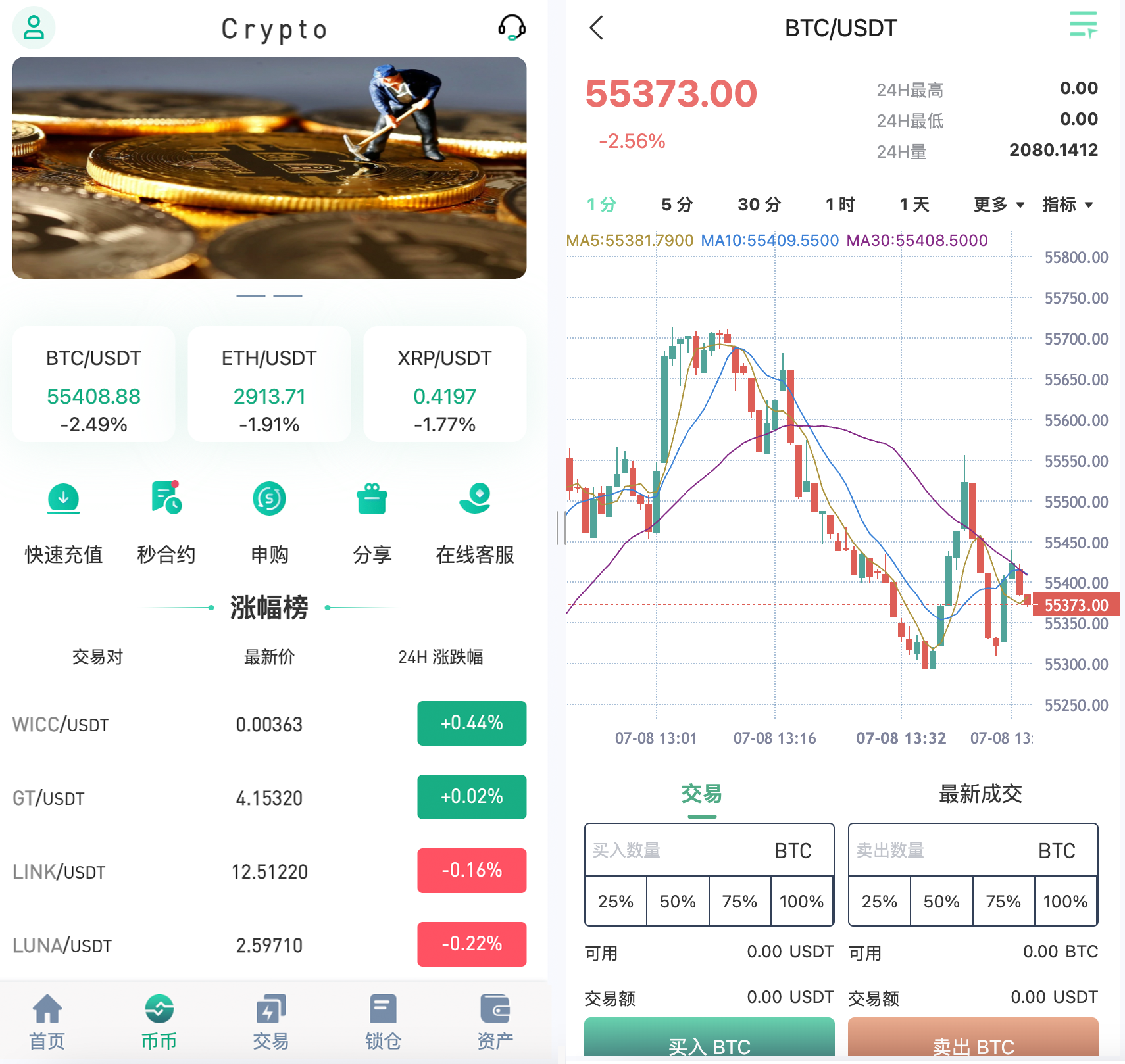 七国语言交易所源码-区块链交易所系统源码图1