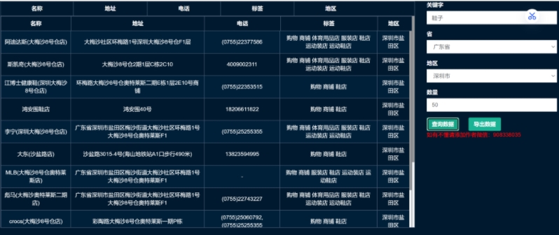 网站内容采集源码-地图商家网页采集软件系统图