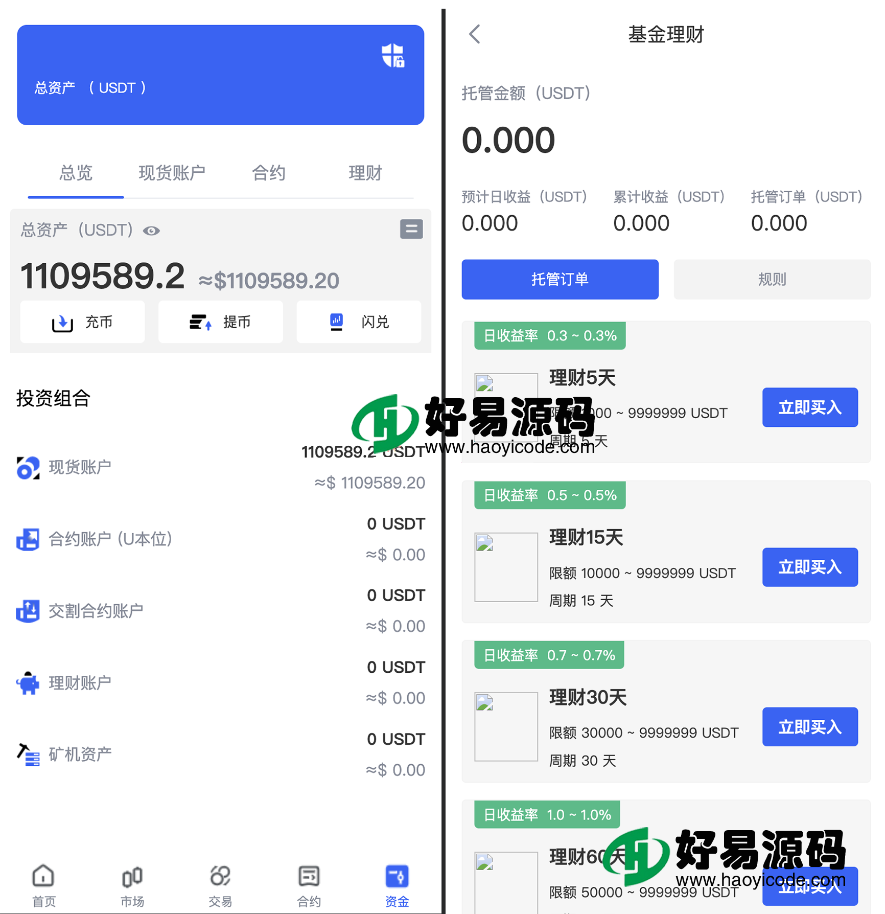 最新版10国语言区块链交易所源码-多语言交易所系统源码图8